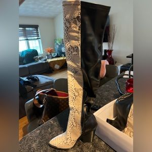 Steve Madden thigh high boots